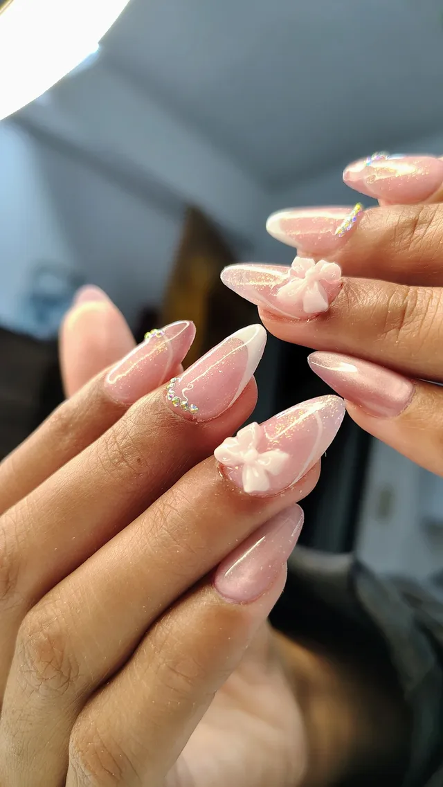 Jelly tips con esmaltado semipermanente